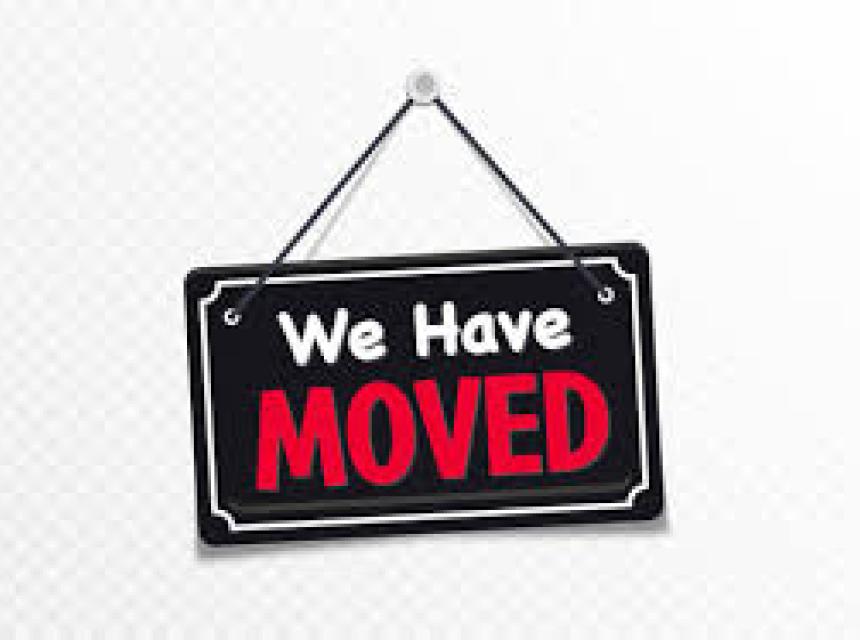 We have moved